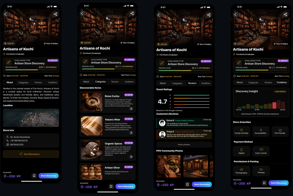 Lifexpy - Gamified Discovery System